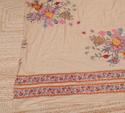Miravan Womens Multicolor Floral Printed Pure Cotton Kurta and Palazzo with Dupatta Set